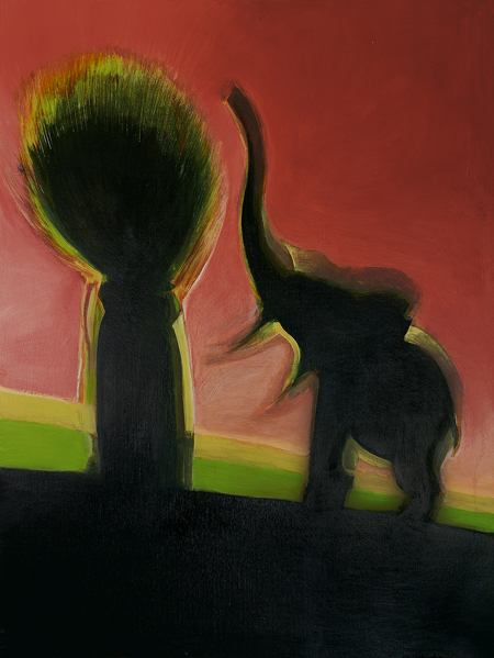 David-Baldwin-Elefant und Rasierpinsel