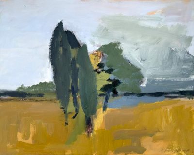 Ute Hausfeld "Sandweg" (2018) | Acryl auf Leinwand | 40x50 cm