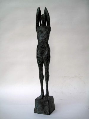 Jutta Schölzel "Morgen" (2016) | Bronze, 46x7 x8 cm